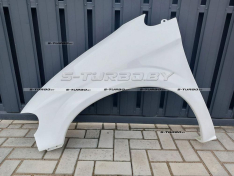 Крыло переднее (левое) без либо с отв. под повторитель, стеклопластик