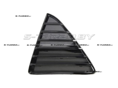 Решетка в бампер (левая) глянцевая, боковая