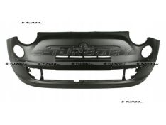 Бампер передний (грунтованный) с отв. под молдинги