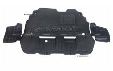 Защита двигателя центральная + 2 боковые (пластик) бензин / дизель