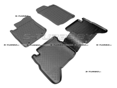 Коврики модельные полиуретановые в салон (высокий борт), 5 дв.