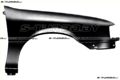 Крыло переднее (правое) без отв. под повторитель, сталь