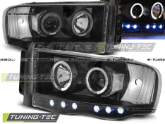 Передние фары ANGEL EYES BLACK