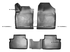 Коврики модельные полиуретановые в салон (высокий борт)
