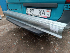 Порог (правый) полный профиль, ремкомплект