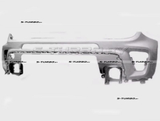 Бампер передний (грунтованный) верхняя часть, 2018-ON
