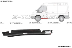 Порог (левый) под переднюю дверь, заводской штамп