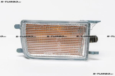 Указатель поворота в бампер (правый) белый