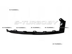 Молдинг переднего бампера (левый) черный, боковой, нижний, usa-type