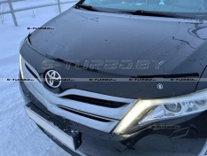 Дефлектор капота, с вырезом под эмблему