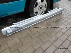 Порог (левый) полный профиль, заводской штамп