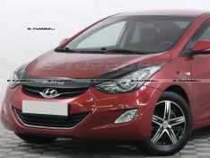 Дефлектор капота, длинный