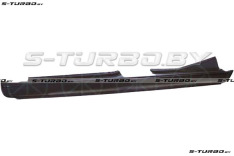 Порог (левый) полный профиль, заводской штамп