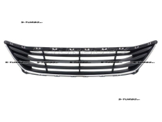 Решетка в бампер (центральная) с хромом, 2014-2015