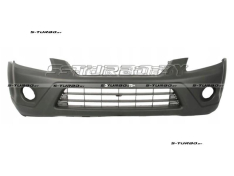 Бампер передний (черный) с отв. под противотуманки