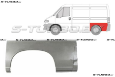 Крыло заднее (левое) короткая база, заводской штамп