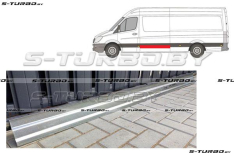 Панель боковая (левая) за водительской дверью (ниже молдинга) без отв. под молдинг, 20 см, ремкомлпект