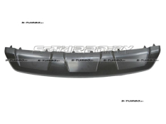 Бампер задний (черный) без отв. под парктроники, нижняя часть, 2012-2015