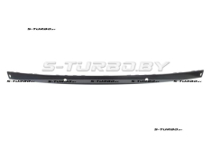 Накладка заднего бампера (черная) с отв. под парктроники, 2005-2007