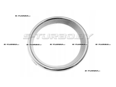 Рамка противотуманной фары (левая) хром