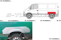 Арка задняя (левая) верхняя часть, ремкомплект