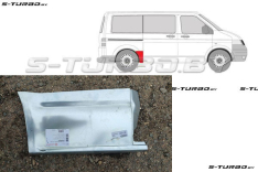 Крыло заднее (правое) передняя часть (до колеса) длинная база, заводской штамп