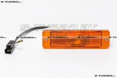 Указатель поворота в узкий бампер (левый=правый) желтый