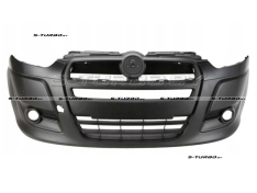 Бампер передний (черный) с отв. под противотуманки