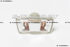 Повторитель поворота (левый) белый, белый ободок