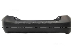 Бампер задний (черный) без отв. под спойлер