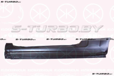 Порог (левый) полный профиль, заводской штамп