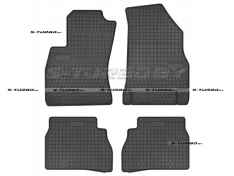 Коврики модельные резиновые в салон (низкий борт), 5 мест