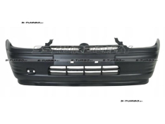 Бампер передний (черный) со спойлером
