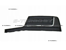 Решетка в бампер (левая) с хромом