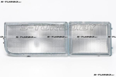 Обманка в бампер двойная (левая) белая