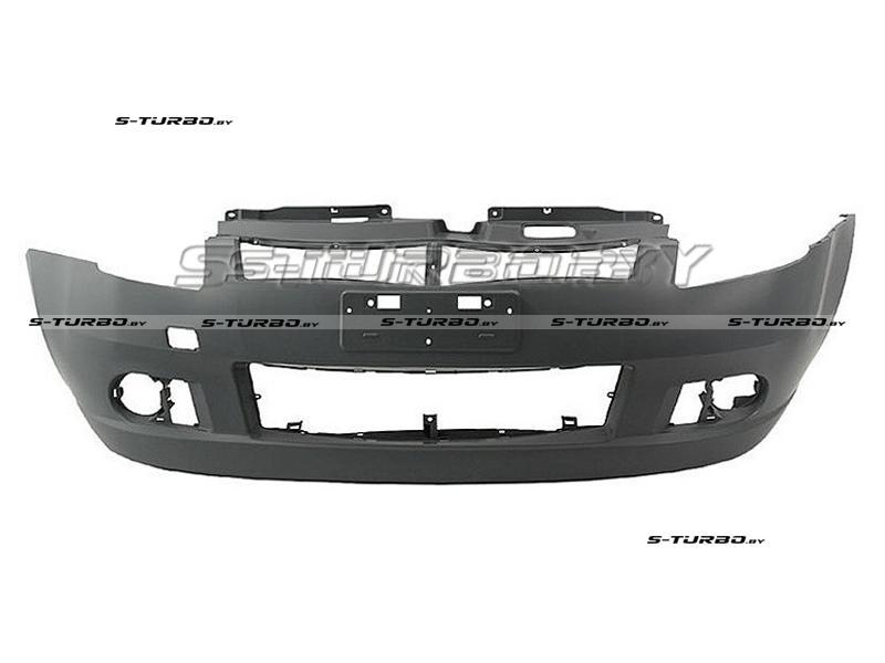 Бампер передний (грунтованный) с отв. под противотуманки