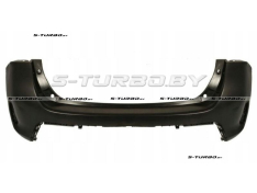 Бампер задний (черный) верхняя часть