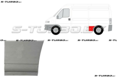 Крыло заднее (левое) нижняя часть, перед колесом, длинная / maxi длинная база, заводской штамп