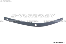 Молдинг бампера (левый) с отв. под парктроники, широкий, версия без хром накладки