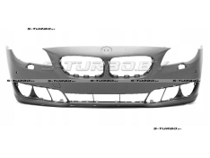 Бампер передний (грунтованный) с отв. под омыватели, с отв. под парктроники