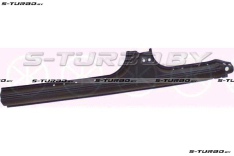 Порог (левый) полный профиль, заводской штамп