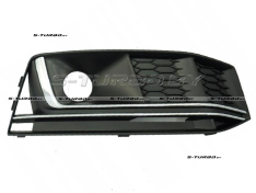Решетка в бампер (правая) с отв. под противотуманку, для версии s-line