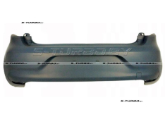 Бампер задний (черный) без отв. под парктроники