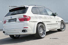 Накладка заднего бампера HAMANN