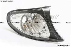 Указатель поворота (правый) белый, черный ободок