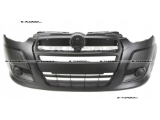 Бампер передний (грунтованный) без отв. под омыватели, без отв. под противотуманки