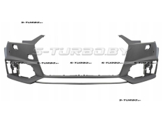 Бампер передний, с отв. под омыватели, с отв. под парктроники, для версии S-LINE