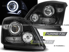 Передние фары ANGEL EYES BLACK