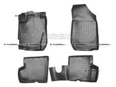 Коврики модельные полиуретановые в салон (высокий борт)