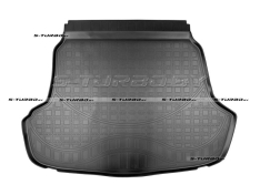 Коврик в багажник модельный полиуретановый, без выступа под запаску